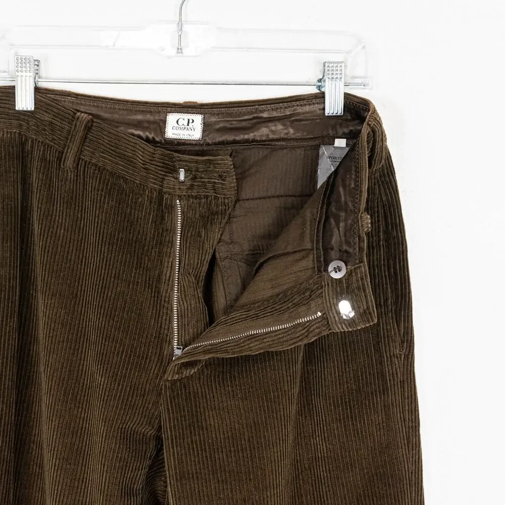 CP Company Men's Corduroy Trousers pant Straight Leg size 46